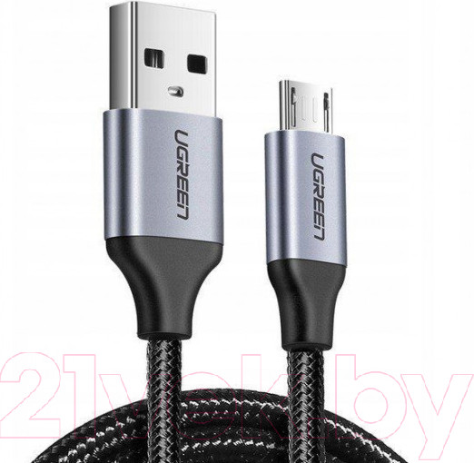 Изображение товара Кабель Ugreen US290 / 60147 (1.5м, черный)