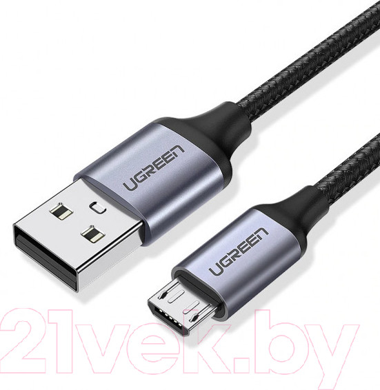 Изображение товара Кабель Ugreen US290 / 60147 (1.5м, черный)