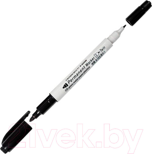 Изображение товара Маркер перманентный CrowN Multi Marker Twin / P-800W (черный)