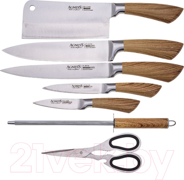 Изображение товара Набор ножей Agness 911-640