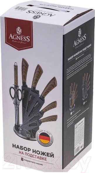 Изображение товара Набор ножей Agness 911-642
