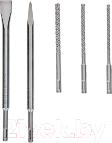 Изображение товара Набор оснастки Bosch Plus-5X + Зубила SDS Plus Standard (2.607.017.515)