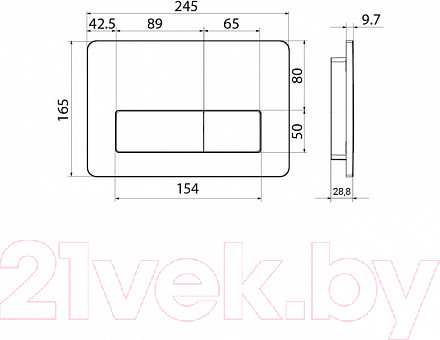 Изображение товара Кнопка для инсталляции IDDIS UNI10B0i77