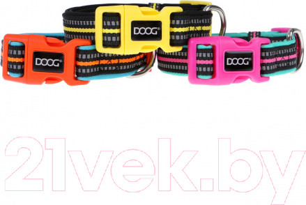 Изображение товара Ошейник DOOG Neon Beethoven / COLBEET-L (черный/оранжевый)
