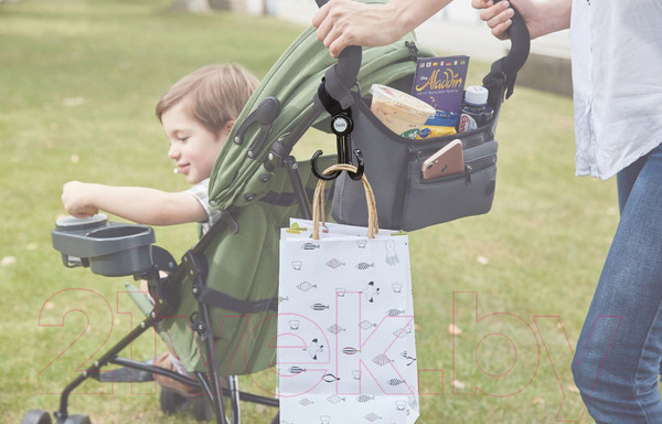 Изображение товара Крючок для коляски Nuovita Doppio Gancio (черный)