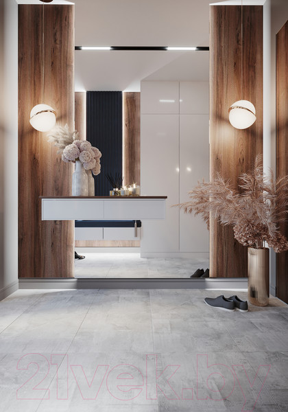 Изображение товара Плитка Beryoza Ceramica Metropol серый (500x500)