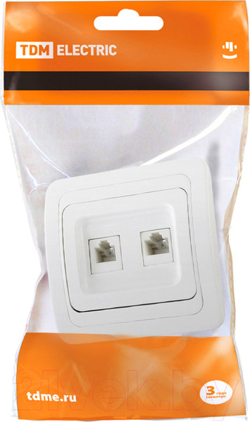 Изображение товара Розетка TDM Валдай SQ1804-0015 (белый)