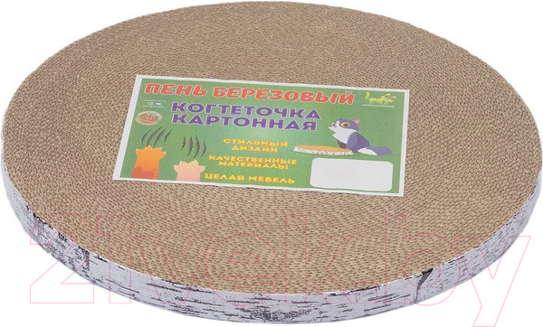 Изображение товара Когтеточка Чип Пень березовый большой с пропиткой / 840013бер