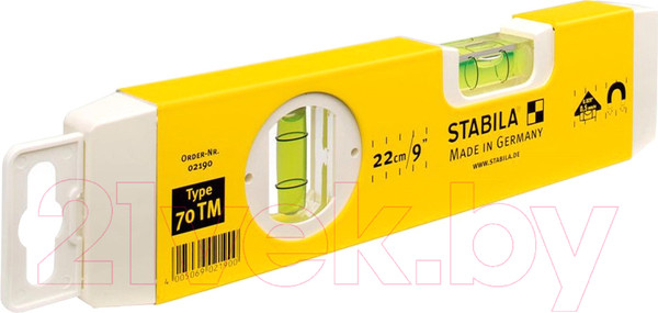 Изображение товара Уровень строительный Stabila 70TM / 02190