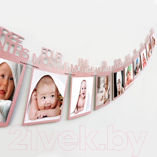 Изображение товара Гирлянда праздничная Darvish 12 месяцев / DV-H-1390