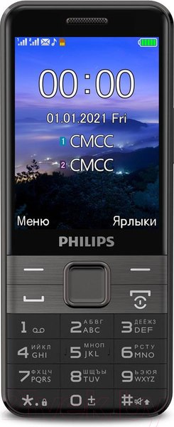 Изображение товара Мобильный телефон Philips Xenium E590 (черный)