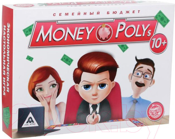 Изображение товара Настольная игра Лас Играс Money Polys. Семейный бюджет / 3635871