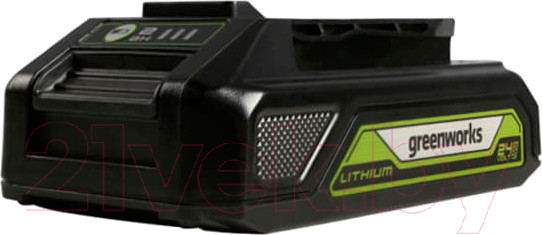 Изображение товара Аккумулятор для электроинструмента Greenworks G24USB2 24V 2Ач / 2939207 (с USB разъемом)