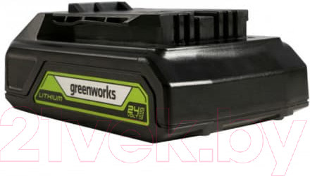 Изображение товара Аккумулятор для электроинструмента Greenworks G24USB2 24V 2Ач / 2939207 (с USB разъемом)