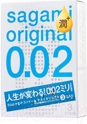 Изображение товара Презервативы Sagami Original 002 Extra Lub №12 / 740/1