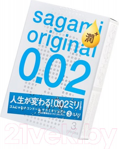 Изображение товара Презервативы Sagami Original 002 Extra Lub №12 / 740/1