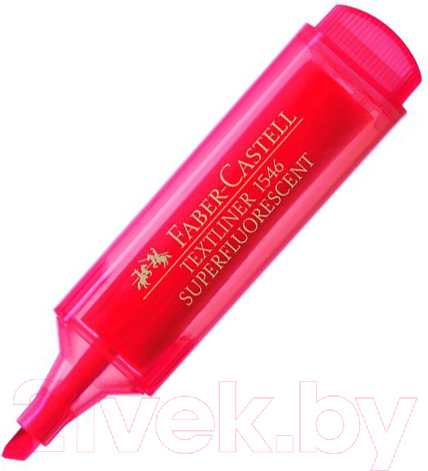 Изображение товара Текстовыделитель Faber Castell Textliner / 154621 (флуоресцентный красный)