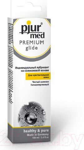 Изображение товара Лубрикант-гель Pjur Med Premium Glide / 10780-01 (100мл)