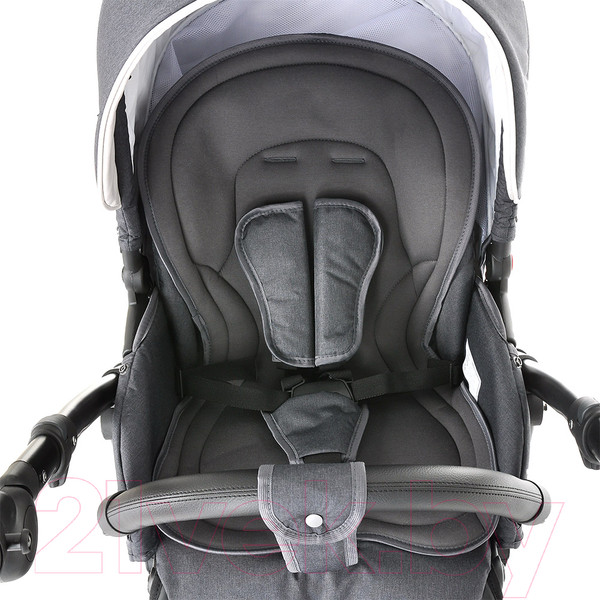 Изображение товара Детская универсальная коляска Tutis Mimi Style 3 в 1 / 1103042 (Black Marble)