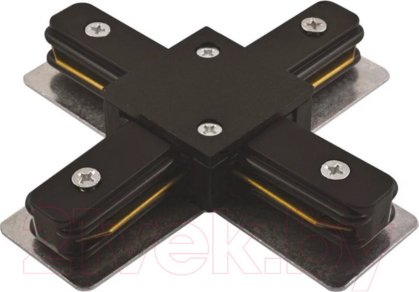 Изображение товара Коннектор для шинопровода JAZZway PTR/R CX-BL / 5031937 (черный)