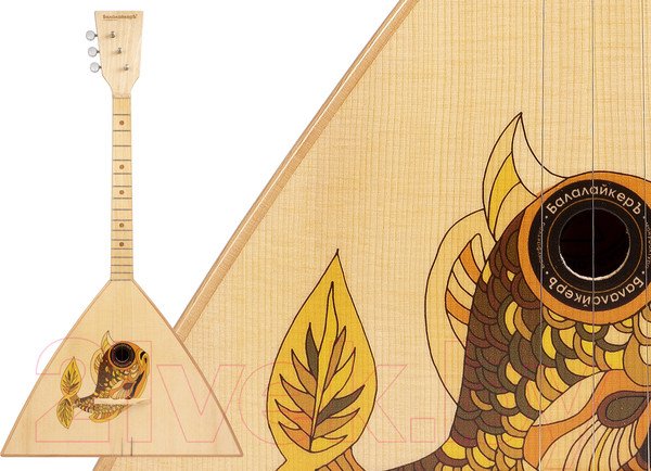 Изображение товара Балалайка БалалайкерЪ SBF-VF Festival Vrubel Fish