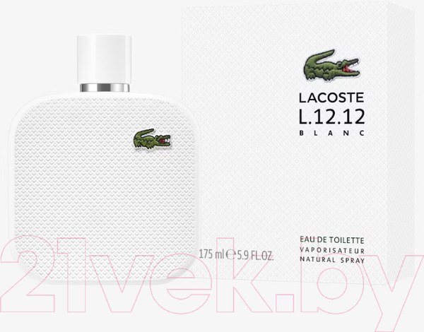 Изображение товара Туалетная вода Lacoste L.12.12 Blanc Pour Homme (175мл)