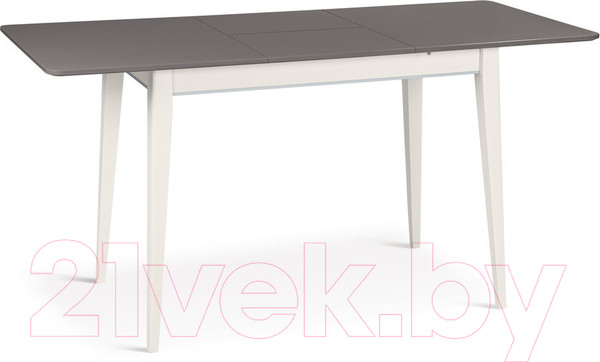 Изображение товара Обеденный стол ТехКомПро Арека ПР 80x140-180 / 121721 (бук/тон шале/подстолье тон 1/ножка 7)