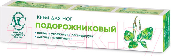 Изображение товара Крем для ног Невская Косметика Подорожниковый (50мл)