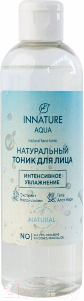 Изображение товара Тоник для лица Innature Aqua Натуральный интенсивное увлажнение (250мл)