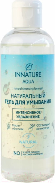 Изображение товара Гель для умывания Innature Aqua Натуральный (200мл)