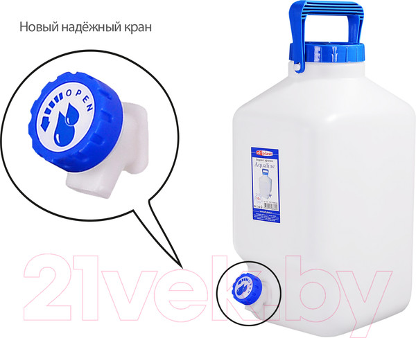 Изображение товара Бак пластиковый Эльфпласт Aqualine EP368 (10л)