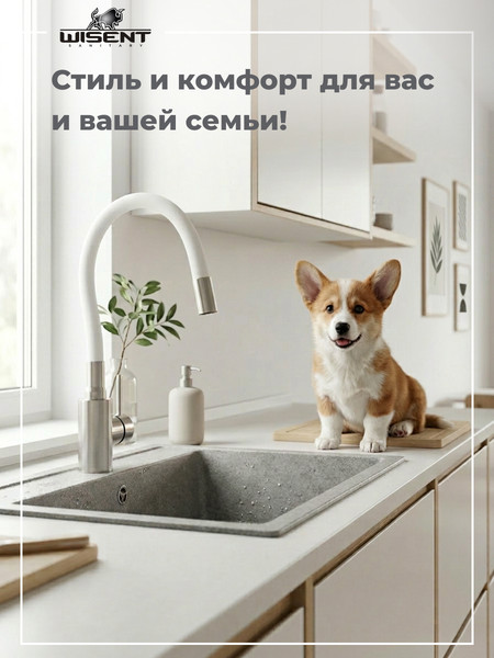 Изображение товара Смеситель Wisent W740333-3