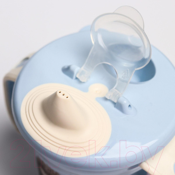 Изображение товара Поильник Пластишка 4070350 (270мл, светло-голубой)