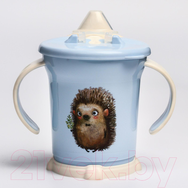 Изображение товара Поильник Пластишка 4070350 (270мл, светло-голубой)