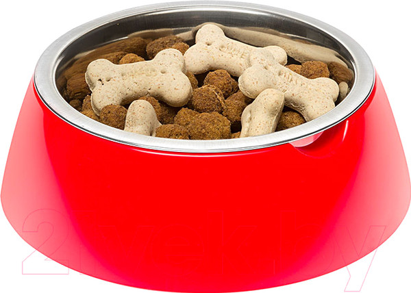 Изображение товара Миска для животных Ferplast Jolie SM (0.5л, красный)