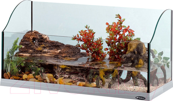 Изображение товара Террариум Ferplast Jamaica 80 / 62080021 (серебристый)