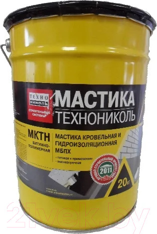 Изображение товара Гидроизоляционная мастика Технониколь МБПХ МКТН (20кг)