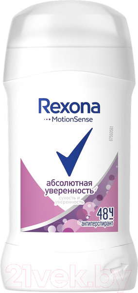 Изображение товара Антиперспирант-стик Rexona Абсолютная уверенность (40мл)