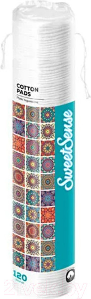 Изображение товара Ватные диски Cleanic Sweet Sense (120шт)