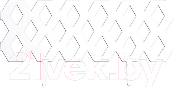 Изображение товара Изгородь декоративная Park Ромб / 999161 (белый)