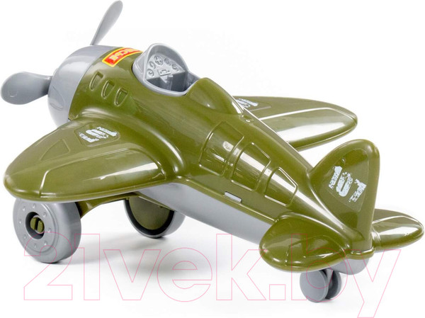 Изображение товара Самолет игрушечный Полесье Омега. Военный / 89298