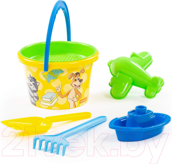 Изображение товара Набор игрушек для песочницы Полесье Простоквашино №3 / 83296