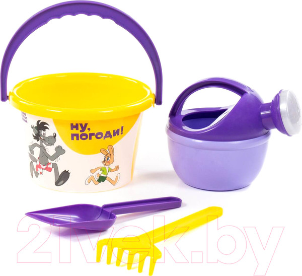 Изображение товара Набор игрушек для песочницы Полесье Ну, погоди! №3 / 83234