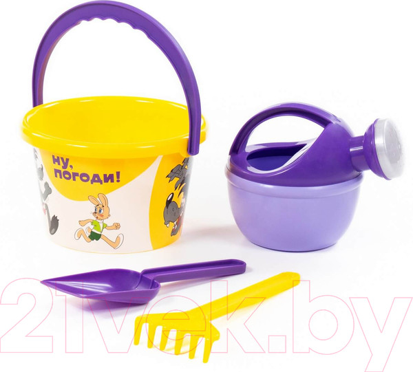 Изображение товара Набор игрушек для песочницы Полесье Ну, погоди! №3 / 83234