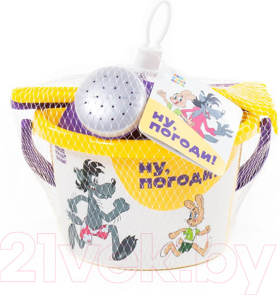 Изображение товара Набор игрушек для песочницы Полесье Ну, погоди! №3 / 83234