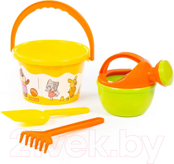 Изображение товара Набор игрушек для песочницы Полесье Оранжевая корова №4 / 83180