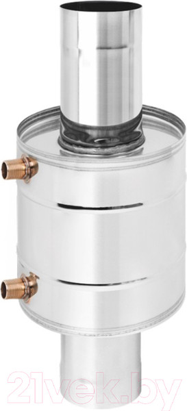 Изображение товара Теплообменник на трубу дымохода Везувий 6л D115мм