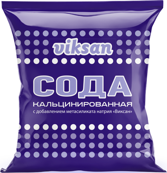 Изображение товара Универсальное чистящее средство Viksan Сода кальцинированная (500г)