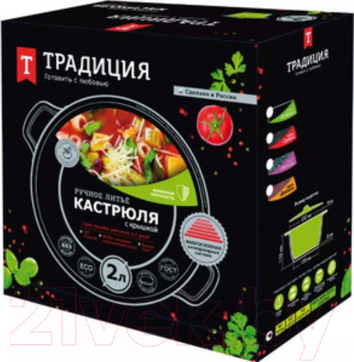 Изображение товара Кастрюля Традиция Гранит ТГ5223