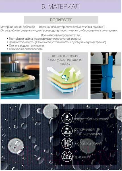 Изображение товара Школьный рюкзак Grizzly RG-160-2 (синий)